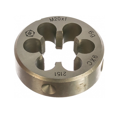 Плашка круглая 20,0*1,0 ГОСТ9740