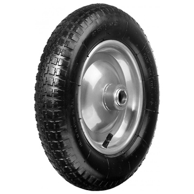 Колесо пневматическое 360 мм для тачек 39905, 39909 СИБИН СК-3 