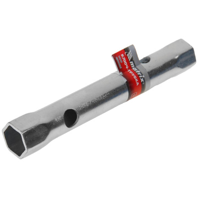 Ключ-трубка торцевой 10х12 мм, оц. // MATRIX