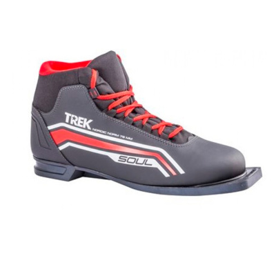 Ботинки лыжные TREK Soul2 черный (лого красный) 75 (RU35;EU36;CM22,5)