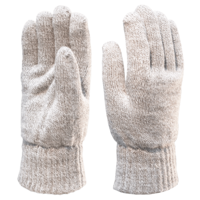 Перчатки полушерстяные утепленные, (П1700-2), шерсть/акрил, Шелтер Микро™(10 )