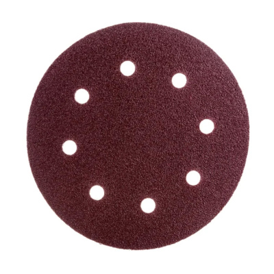 Шлифбумага кругл. , 180мм, зерно 060, 20шт 8-ОТВЕРСТИЙ ДЛЯ УДАЛЕНИЯ ПЫЛИ, Sturm!