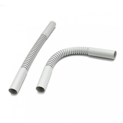 Поворот гибкий гофрированный д16  Промрукав