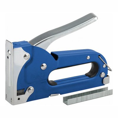 Степлер для узких скоб "тип 53", металлический корпус  4-8 мм