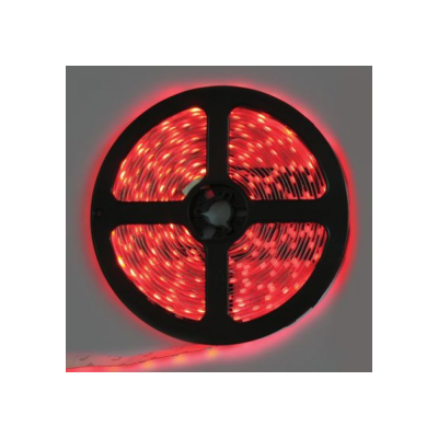 Лента светодиодная на катушке краснаяEcola LED strip PRO 4,8W/m 12V IP20 8mm 60Led/m Red  5м. 5/250 