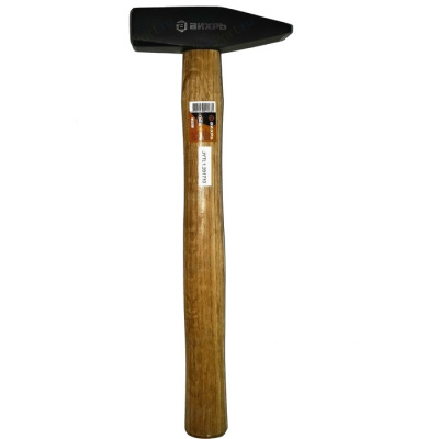 Молоток 200гр. Квадратный боёк, деревянная ручка 73/6/8/1