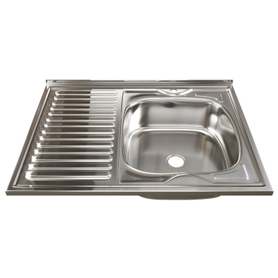 Мойка 60х80 (0,4) прав вып 1 1/2 MIXLINE 16см