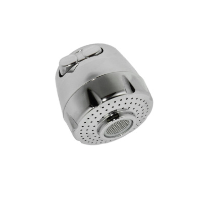 Насадка на гибкий излив 2-х режим. хром.