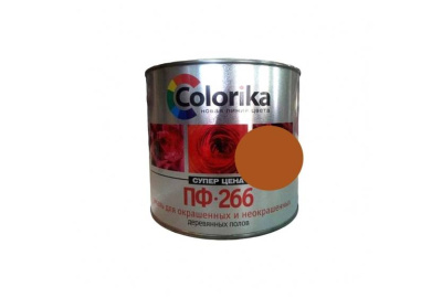 Эмаль ПФ-266 "Colorika" красно-коричневая 12 кг