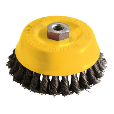 Корщетка д/дрели витая "Чашка", 75 мм, InWork