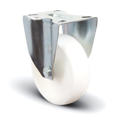 Колесо нейлоновое неповоротное 150 мм ( EM02-ZKZ-150 )