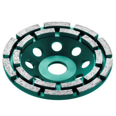 Чашка двухрядная алмазная Kraftool Double d 125 мм, INDUSTRIAL