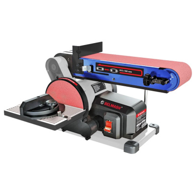Станок шлифовальный ленточно-дисковый BELMASH BDG 100/152L