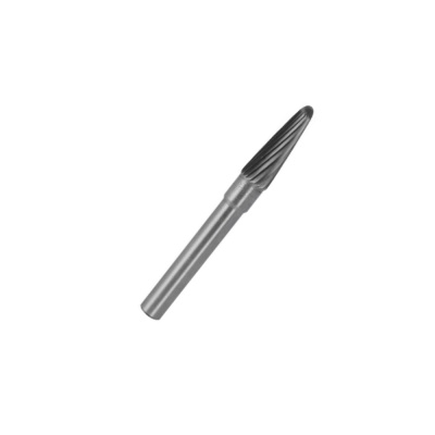 Шарошка карбидная по мет. Профи, 6мм конусообразн. с шарообразн. наконечником ФИТ