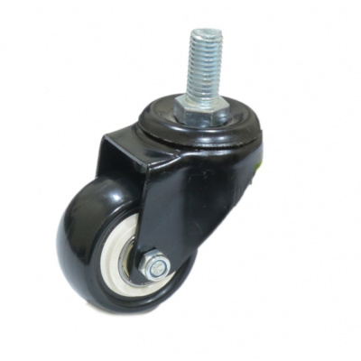 Колесо черн. рез. болт. креп. (М10)  75мм