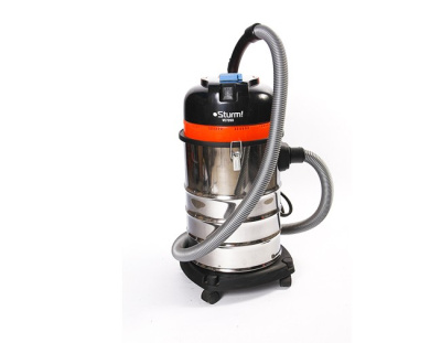 Промышленный пылесос 1700Вт,объём 20л, САМООЧИСТКА, роз.2кВт,АВТОМАТ. вкл/откл Sturm!