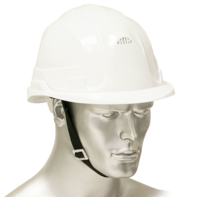 Каска защитная "ЩИТ" белая