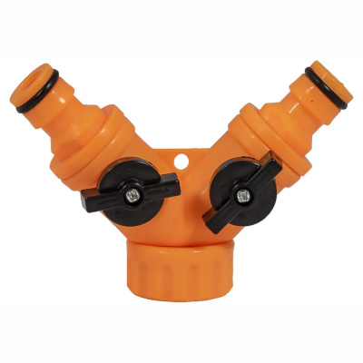 Разветвитель регулируемый 2-х канальный со штуцерами Вихрь 73/7/2/23