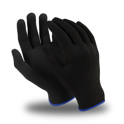 Перчатки МИКРОН БЛЭК (MG-102), нейлон, без покрытия, цвет черный ( 7)