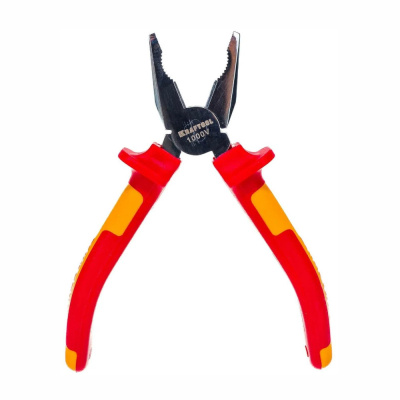 Плоскогубцы (2202-1-18) KRAFTOOL  Electro-Kraft 180 мм, Хромированные 