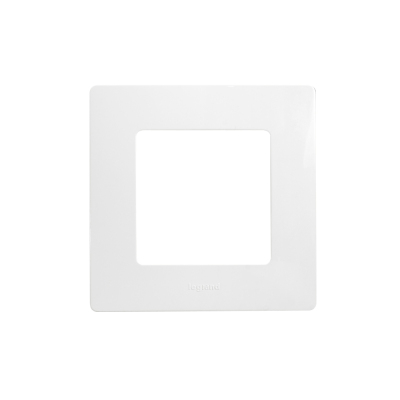 Рамка 1 пост белая