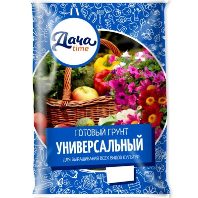Грунт универсальный 50 л Дачаtime 1/57
