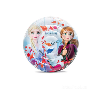 Надувной матрас-плот для плавания 128*19 "Холодное сердце," от 3х лет