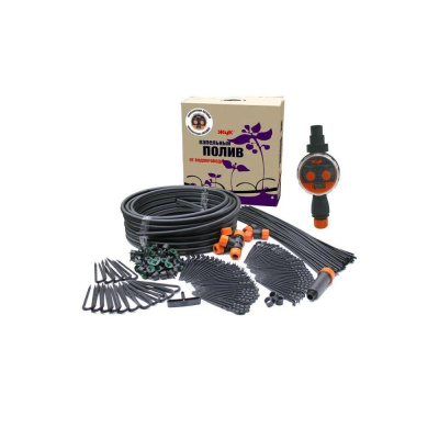 Полив капельный Жук от водопровода на 60 растений (Тепличный)