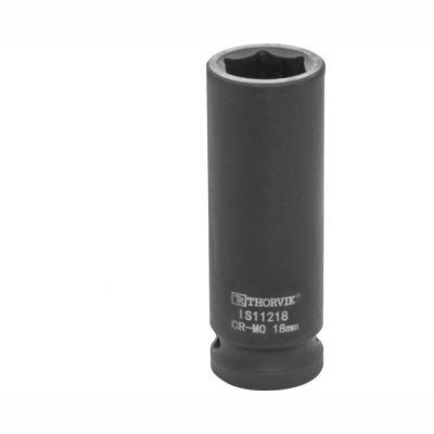 Головка торцевая ударная глубокая 1/2"DR, 18 мм IS11218 