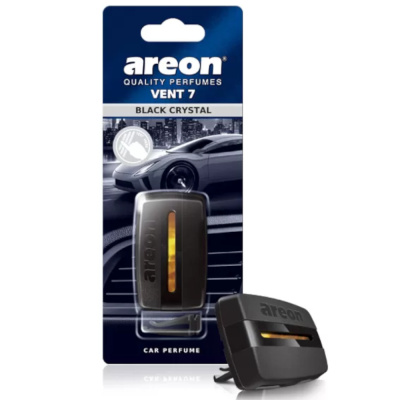 Ароматизатор для автомобиля Аreon "VENT 7" Black Crystal 704-VE7-308 
