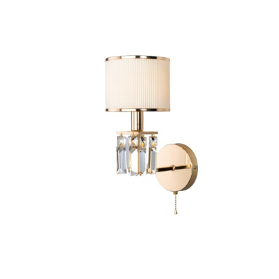 Настенный светильник / золото/прозрачный хрусталь Strotskis