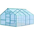 Дополнение к теплице "Домик" (шаг 1 м) 8 усилений с фурнитурой