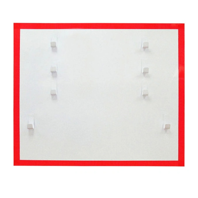 Щит пожарный открытый металлический, с задней стенкой  (Без комплекта) (1210*1100),