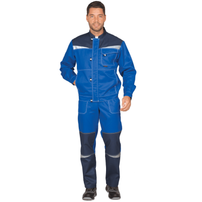 Костюм КМ-10 ЛЮКС, василек-т.синий (112-116, 182-188)