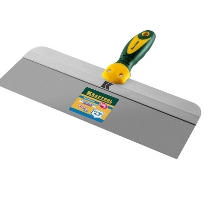 Шпатель KRAFTOOL фасадный с двухкомпонентной ручкой, нержавеющее полотно, 350мм