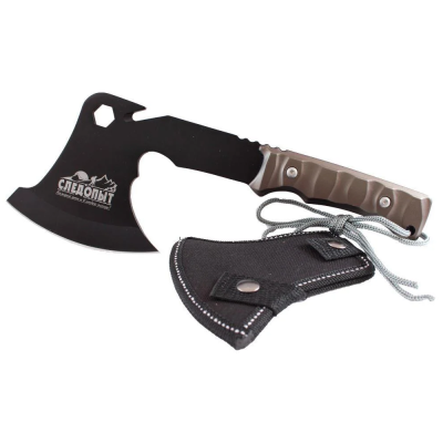 Топор туристический "СЛЕДОПЫТ", 285*105*18 мм, 510 гр., в чехле/60/