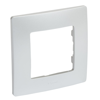 Рамка 1 пост алюминий ETIKA 