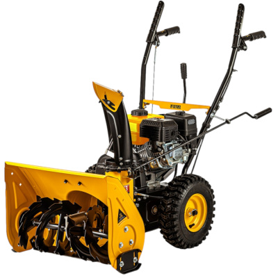 Бензиновая снегоуборочная машина SB 560, 212cc, ручной старт// Denzel