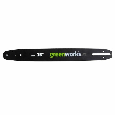 Шина для аккумуляторной цепной пилы Greenworks  40V 40 см