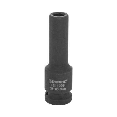 Головка торцевая ударная глубокая 1/2"DR, 9 мм IS11209 