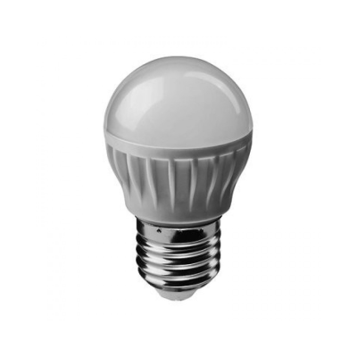 Лампа светодиодная LED 8вт Е27  белый  матовый шар ОНЛАЙТ