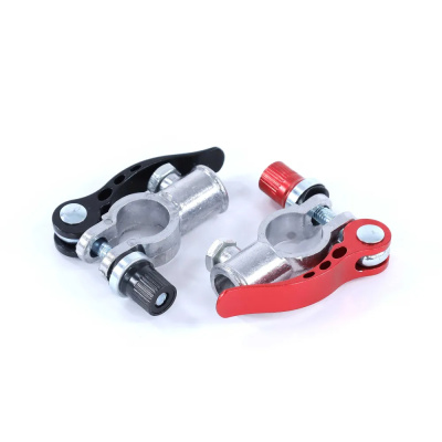 Клемма АКБ TA-F20-A1 АКБ быстросьемная цинк трубчатая (под зажим провода  болтом М8), ком-2шт. Клемма АКБ TA-F20-A1 АКБ быстросьемная цинк трубчатая (под зажим провода  болтом М8), ком-2шт.