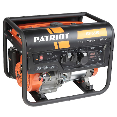 Генератор бензиновый PATRIOT  GP 6510
