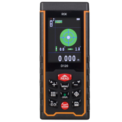 Дальномер-рулетка Лазерный RGK D120