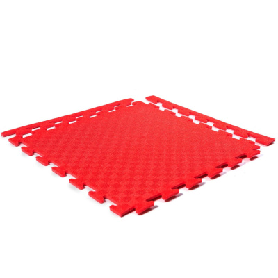 Маты - пазлы для фитнесса и тренажеров, 1 элемент КРАСНЫЙ