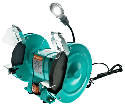 Точило Sturm круг 200х20х16мм, 400Вт, 2950 об/мин, подсветка