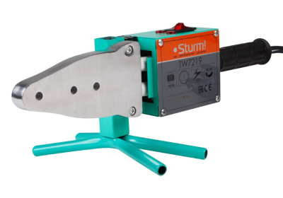 Аппарат для сварки пласт.труб Sturm, 1900 Вт, 6 насадок 20-63мм, кейс металл