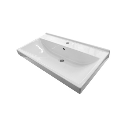 Умывальник "Fest-80" белый, без кроншт (Sanita Luxe)