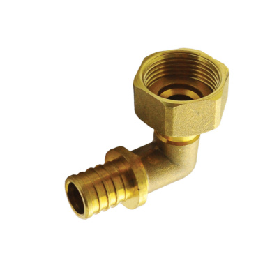 Угольник аксиальный с накидной гайкой d16х1/2", RTP