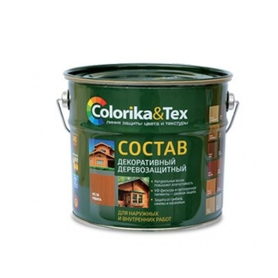 Состав деревозащитный "Colorika&Tex" дуб 2,7л